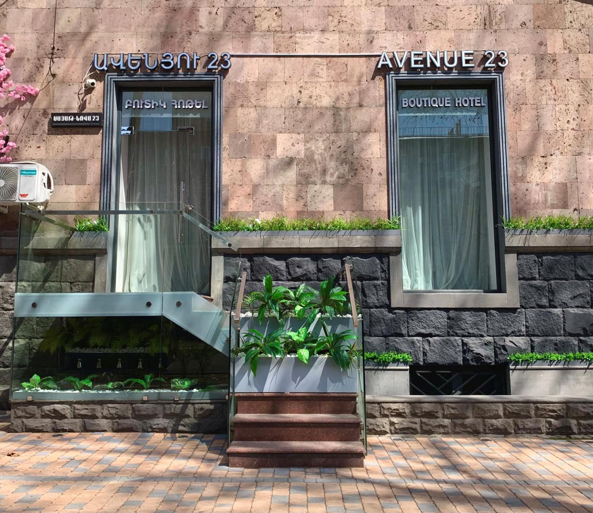 Avenue 23 Boutique Hotel Jerevan Eksteriør billede