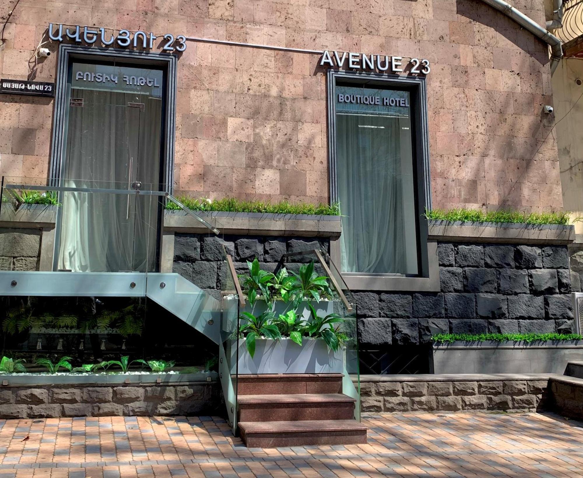 Avenue 23 Boutique Hotel Jerevan Eksteriør billede