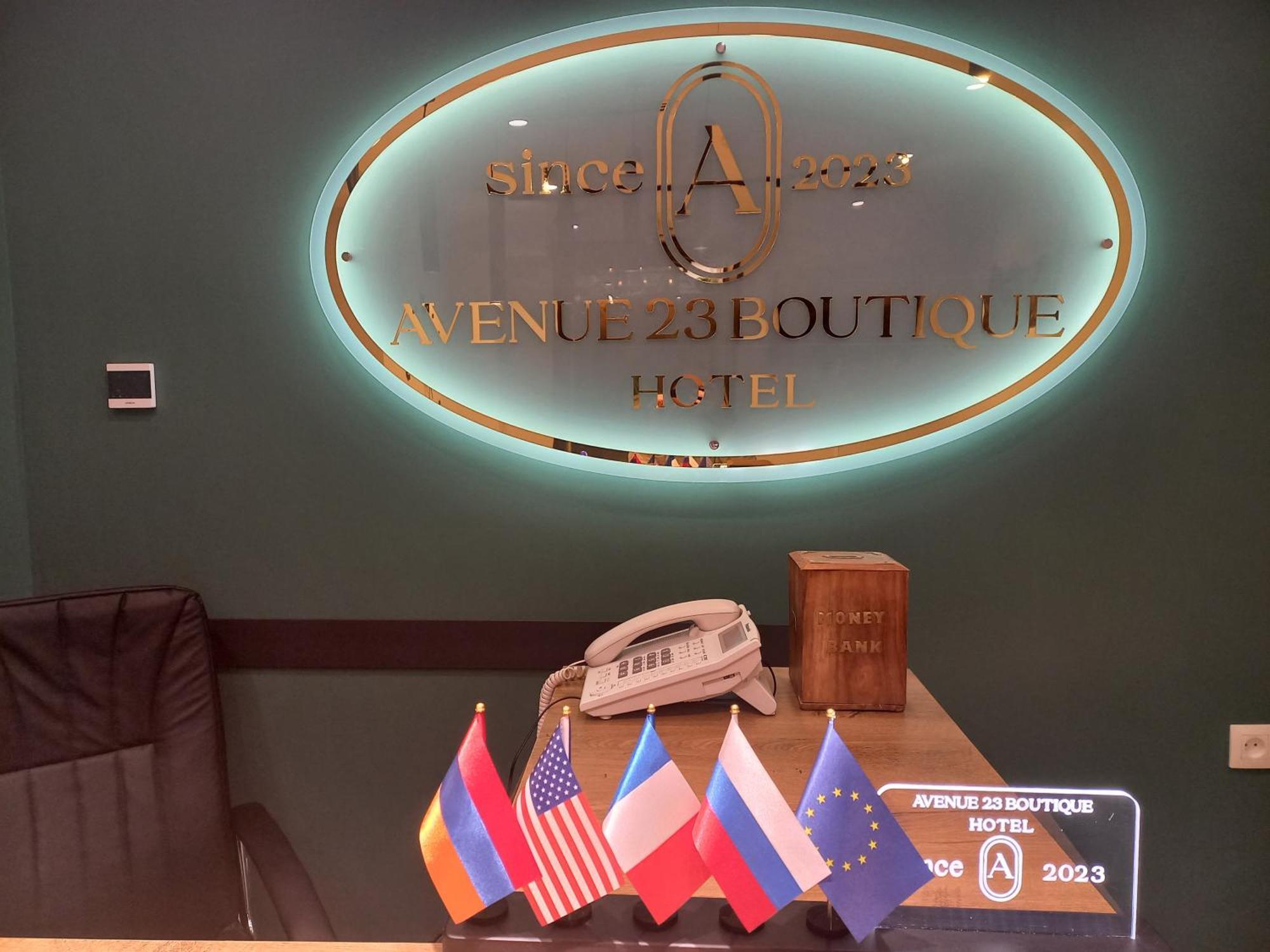 Avenue 23 Boutique Hotel Jerevan Eksteriør billede